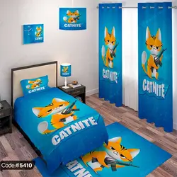 خرید و قیمت روتختی سه بعدی گربه | Catnite کد 5410 | دکوراسیون داخلی چاپی بوکه پرینت