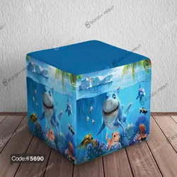 خرید و قیمت روتختی انیمیشن کوسه وارد میشود کد 5690 | دکوراسیون داخلی چاپی بوکه پرینت