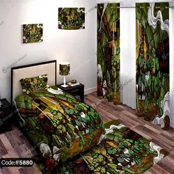 خرید و قیمت روتختی لاک پشت های نینجا کد 5880 | دکوراسیون داخلی چاپی بوکه پرینت