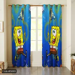 خرید و قیمت روتختی سه بعدی باب اسفنجی کد 5665 | دکوراسیون داخلی چاپی بوکه پرینت