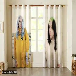 خرید و قیمت روتختی سه بعدی بیلی آیلیش | Billie Eilish کد 3089 | دکوراسیون داخلی چاپی بوکه پرینت