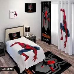 خرید و قیمت روتختی سه بعدی مرد عنکبوتی | SpiderMan کد 2201 | دکوراسیون داخلی چاپی بوکه پرینت