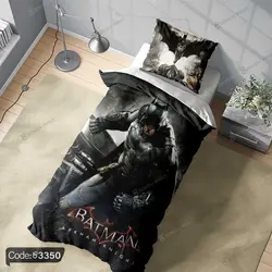 خرید و قیمت روتختی سه بعدی بتمن | Batman کد 3350 | دکوراسیون داخلی چاپی بوکه پرینت