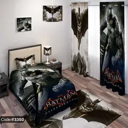 خرید و قیمت روتختی سه بعدی بتمن | Batman کد 3350 | دکوراسیون داخلی چاپی بوکه پرینت