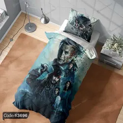 خرید و قیمت روتختی سه بعدی جک اسپارو دزدان دریایی کارائیب کد 3696 | دکوراسیون داخلی چاپی بوکه پرینت