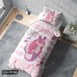 خرید و قیمت روتختی سه بعدی پری دریایی کد 5786 | دکوراسیون داخلی چاپی بوکه پرینت