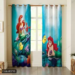 خرید و قیمت روتختی سه بعدی پری دریایی کد 3710 | دکوراسیون داخلی چاپی بوکه پرینت