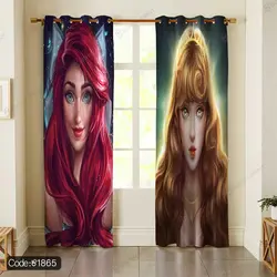 خرید و قیمت روتختی سه بعدی پری دریایی کد 1865 | دکوراسیون داخلی چاپی بوکه پرینت