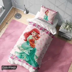 خرید و قیمت روتختی سه بعدی پری دریایی کد 1903 | دکوراسیون داخلی چاپی بوکه پرینت