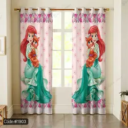 خرید و قیمت روتختی سه بعدی پری دریایی کد 1903 | دکوراسیون داخلی چاپی بوکه پرینت