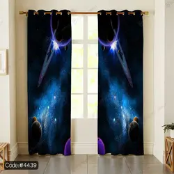 خرید و قیمت روتختی سه بعدی کهکشانی کد 4439 | دکوراسیون داخلی چاپی بوکه پرینت