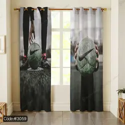 خرید و قیمت روتختی سه بعدی نایک و توپ فوتبال کد 3059 | دکوراسیون داخلی چاپی بوکه پرینت