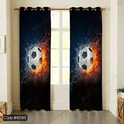 خرید و قیمت روتختی سه بعدی توپ فوتبال کد 6095 | دکوراسیون داخلی چاپی بوکه پرینت