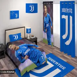 خرید و قیمت روتختی سه بعدی رونالدو و یوونتوس کد 2254 | دکوراسیون داخلی چاپی بوکه پرینت