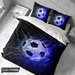 خرید و قیمت روتختی سه بعدی توپ فوتبال کد 5598 | دکوراسیون داخلی چاپی بوکه پرینت