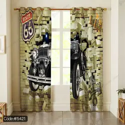 خرید و قیمت روتختی سه بعدی ماشین و دیوار کد 5421 | دکوراسیون داخلی چاپی بوکه پرینت