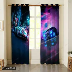 خرید و قیمت روتختی طرح ماشین لامبورگینی و و دوج چلنجر کد 3587 | دکوراسیون داخلی چاپی بوکه پرینت