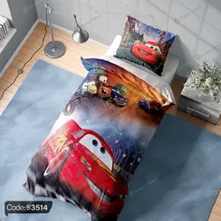 خرید و قیمت روتختی طرح مک کویین کد 3514 | دکوراسیون داخلی چاپی بوکه پرینت