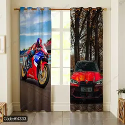 خرید و قیمت روتختی سه بعدی طرح موتور و ماشین BMW کد 4333 | دکوراسیون داخلی چاپی بوکه پرینت