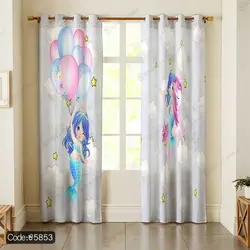 خرید و قیمت روتختی پری دریایی و اسب تک شاخ کد 5853 | دکوراسیون داخلی چاپی بوکه پرینت