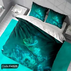 خرید و قیمت پرده طرح فانتزی آبرنگی کد 4525 | دکوراسیون داخلی چاپی بوکه پرینت