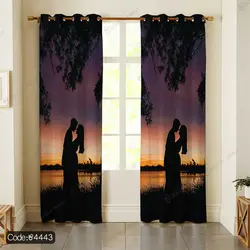 خرید و قیمت روتختی طرح عاشقانه کد 4443 | دکوراسیون داخلی چاپی بوکه پرینت