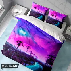 خرید و قیمت روتختی سه بعدی منظره کد 4447 | دکوراسیون داخلی چاپی بوکه پرینت