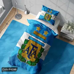 خرید و قیمت روتختی طرح پرچم کشور آرژانتین کد 4299 | دکوراسیون داخلی چاپی بوکه پرینت