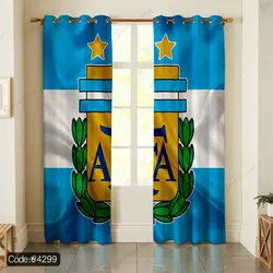 خرید و قیمت روتختی طرح پرچم کشور آرژانتین کد 4299 | دکوراسیون داخلی چاپی بوکه پرینت