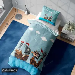 خرید و قیمت روتختی طرح دزد دریایی کد 4003 | دکوراسیون داخلی چاپی بوکه پرینت