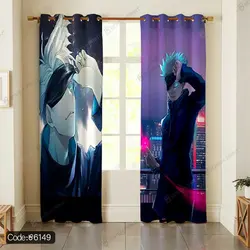 خرید و قیمت پرده انیمه جوجوتسو Jujutsu | گوجو کد 6149 | دکوراسیون داخلی چاپی بوکه پرینت