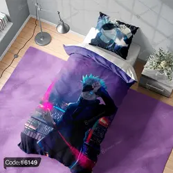 خرید و قیمت پرده انیمه جوجوتسو Jujutsu | گوجو کد 6149 | دکوراسیون داخلی چاپی بوکه پرینت