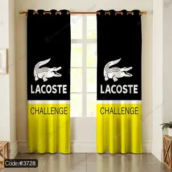 خرید و قیمت پرده پانچ برند لاگوست LACOSTE کد 3728 | دکوراسیون داخلی چاپی بوکه پرینت