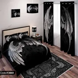 خرید و قیمت پرده طرح بال و پر Sport کد 3661 | دکوراسیون داخلی چاپی بوکه پرینت