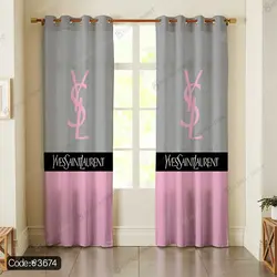 خرید و قیمت پرده پانچ ایوسن لورن Yves Saint Laurent کد 3674 | دکوراسیون داخلی چاپی بوکه پرینت