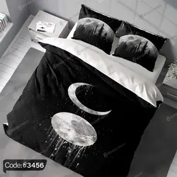 خرید و قیمت روتختی سه بعدی ماه شب کد 3456 | دکوراسیون داخلی چاپی بوکه پرینت