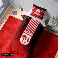 خرید و قیمت روتختی سه بعدی تیم فوتبال تراکتور کد 3332 | دکوراسیون داخلی چاپی بوکه پرینت