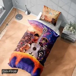 خرید و قیمت پرده چاپی انیمیشن کوکو Coco کد 3120 | دکوراسیون داخلی چاپی بوکه پرینت