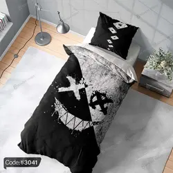 خرید و قیمت پرده پانچ نقاشی جوکر پاسور کد 3041 | دکوراسیون داخلی چاپی بوکه پرینت