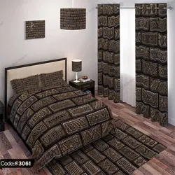 خرید و قیمت روتختی سه بعدی آجر و دیوار کد 3061 | دکوراسیون داخلی چاپی بوکه پرینت