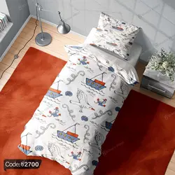 خرید و قیمت پرده چاپی لنگر قایق کد 2700 | دکوراسیون داخلی چاپی بوکه پرینت