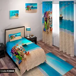 خرید و قیمت روتختی سه بعدی هتل ترانسیلوانیا کد 2666 | دکوراسیون داخلی چاپی بوکه پرینت