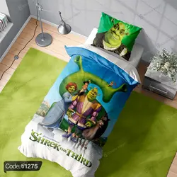 خرید و قیمت روتختی سه بعدی شرک shrek کد 1275 | دکوراسیون داخلی چاپی بوکه پرینت