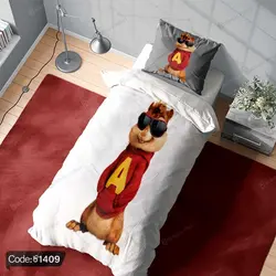 خرید و قیمت روتختی طرح انیمیشن آلوین سنجاب کد 1409 | دکوراسیون داخلی چاپی بوکه پرینت