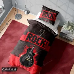 خرید و قیمت روتختی سه بعدی گیتار کد 2528 | دکوراسیون داخلی چاپی بوکه پرینت