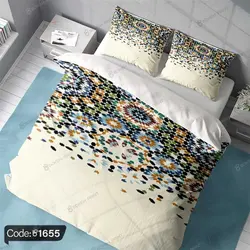 خرید و قیمت پرده پانچ کاشی ایرانی کد 1655 | دکوراسیون داخلی چاپی بوکه پرینت