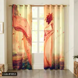 خرید و قیمت پرده پانچ فشن کد 1853 | دکوراسیون داخلی چاپی بوکه پرینت