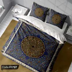 خرید و قیمت روتختی سه بعدی کاشی کد 1797 | دکوراسیون داخلی چاپی بوکه پرینت