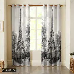 خرید و قیمت روتختی سه بعدی برج ایفل کد 2280 | دکوراسیون داخلی چاپی بوکه پرینت