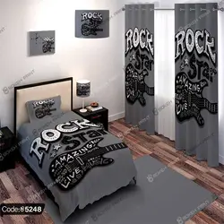 خرید و قیمت پاف نشیمن موسیقی و گیتار کد 5248 | دکوراسیون داخلی چاپی بوکه پرینت